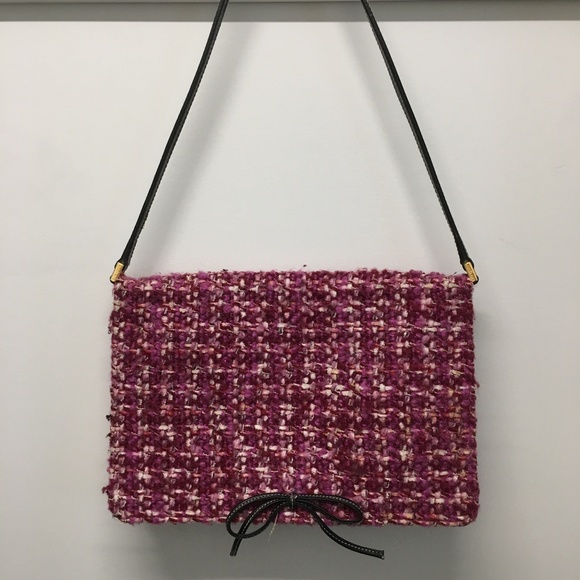 tweed purse
